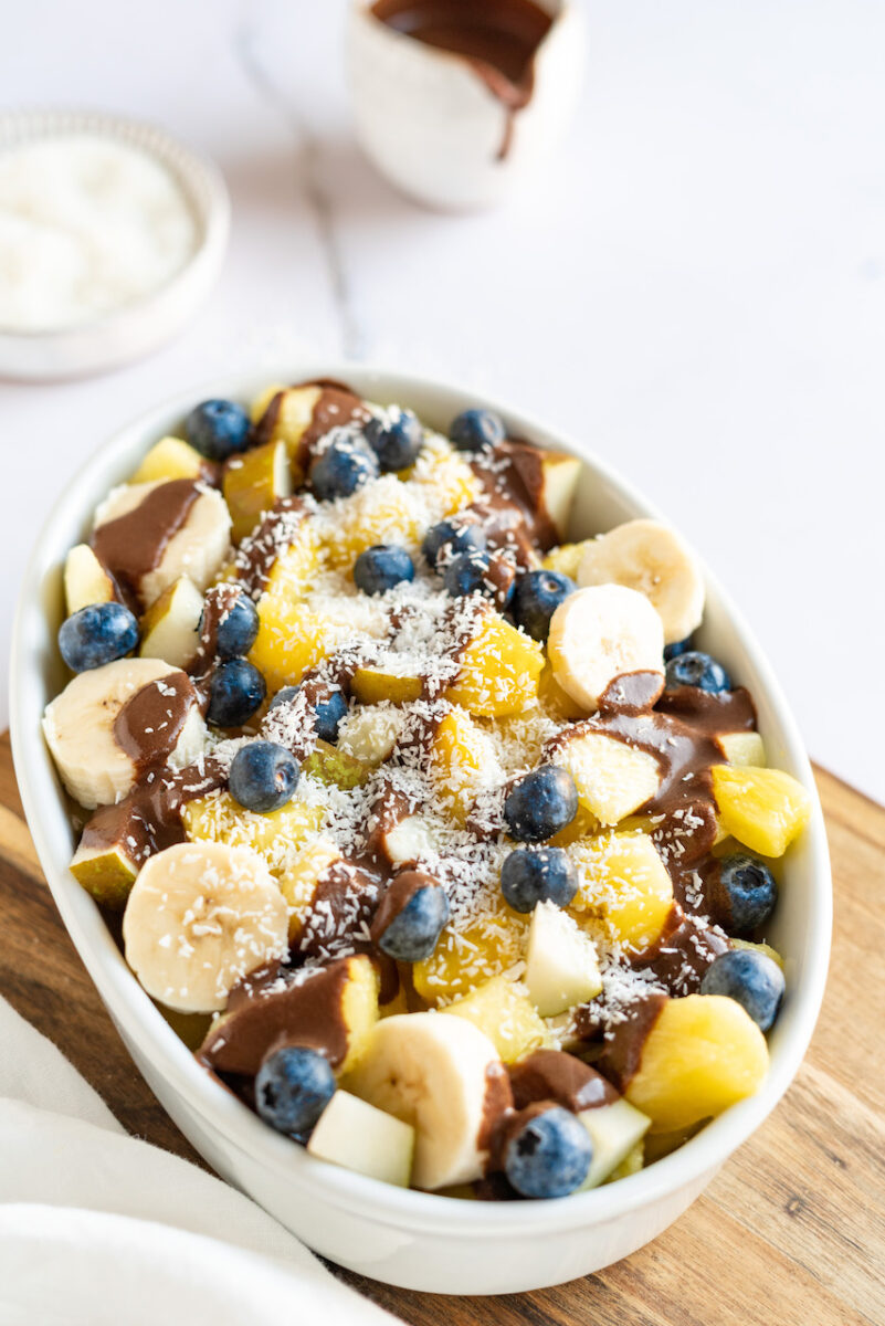 Gezonde chocoladesaus van dadels
